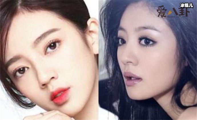 何瑞贤跟安以轩对比照