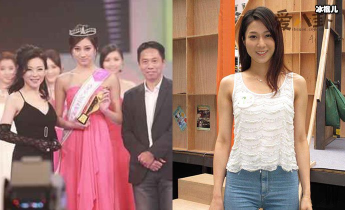 韩非儿钟嘉欣对比照