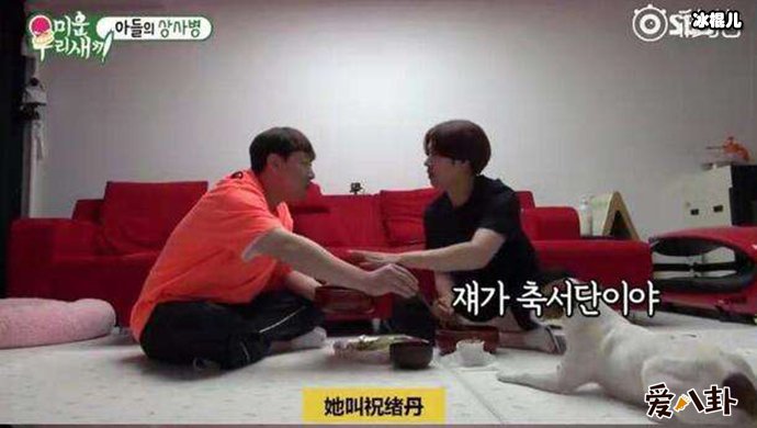 金希澈向表弟安利祝绪丹