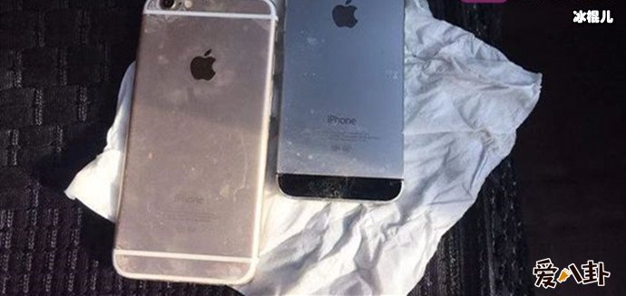 被捞上来的手机