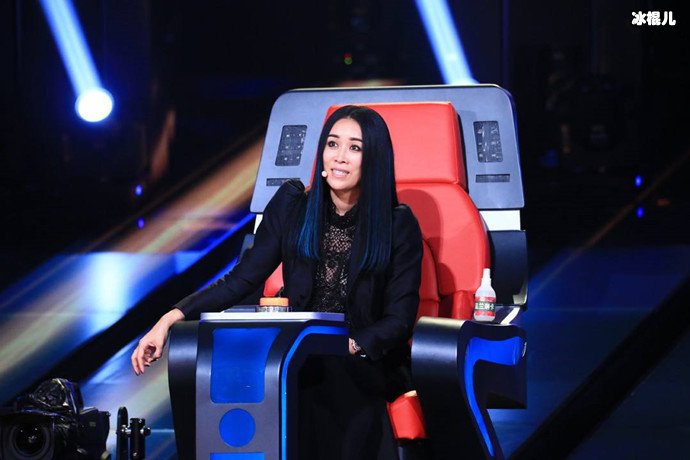 中国新歌声节目现场那英