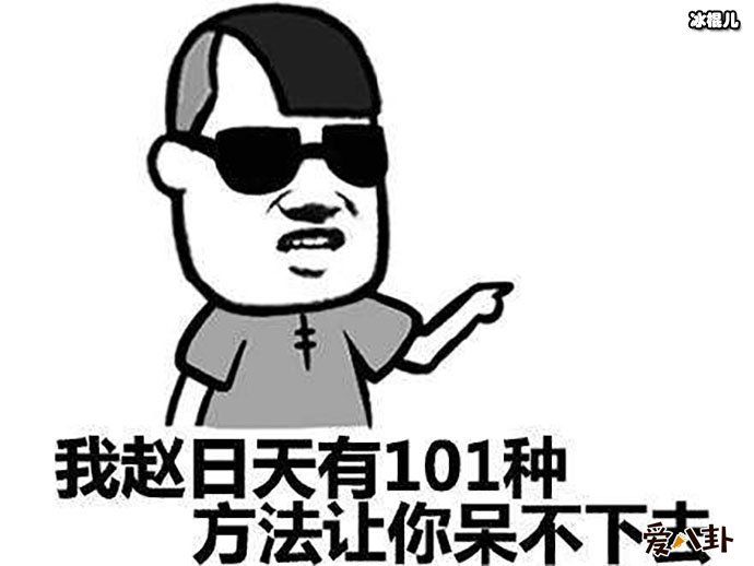 我赵日天不服是什么意思