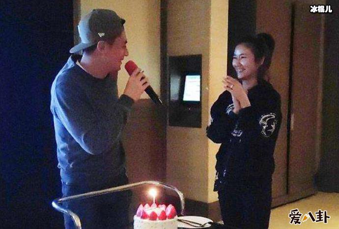 林心如为霍建华庆生