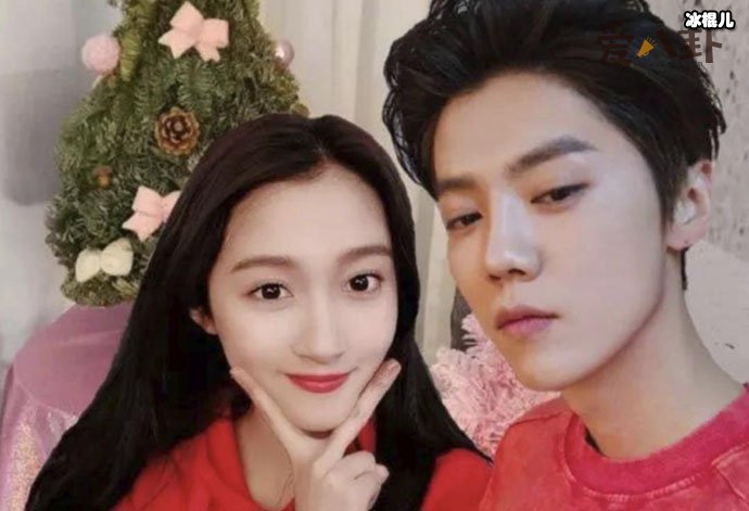 关晓彤鹿晗照片