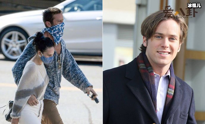 艾米汉莫楼女友露玛出街