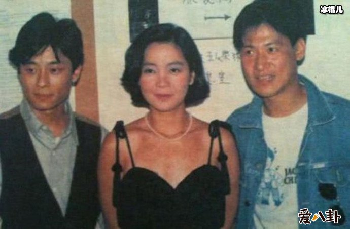 年轻的王杰与张学友邓丽君