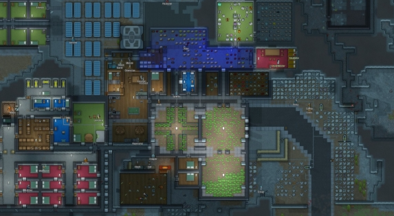 环世界围墙搭建方法分享