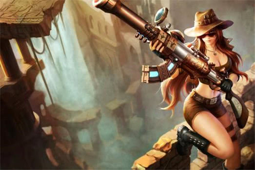 铁血狙击手凯特琳为何成为职业赛场的禁忌之选？