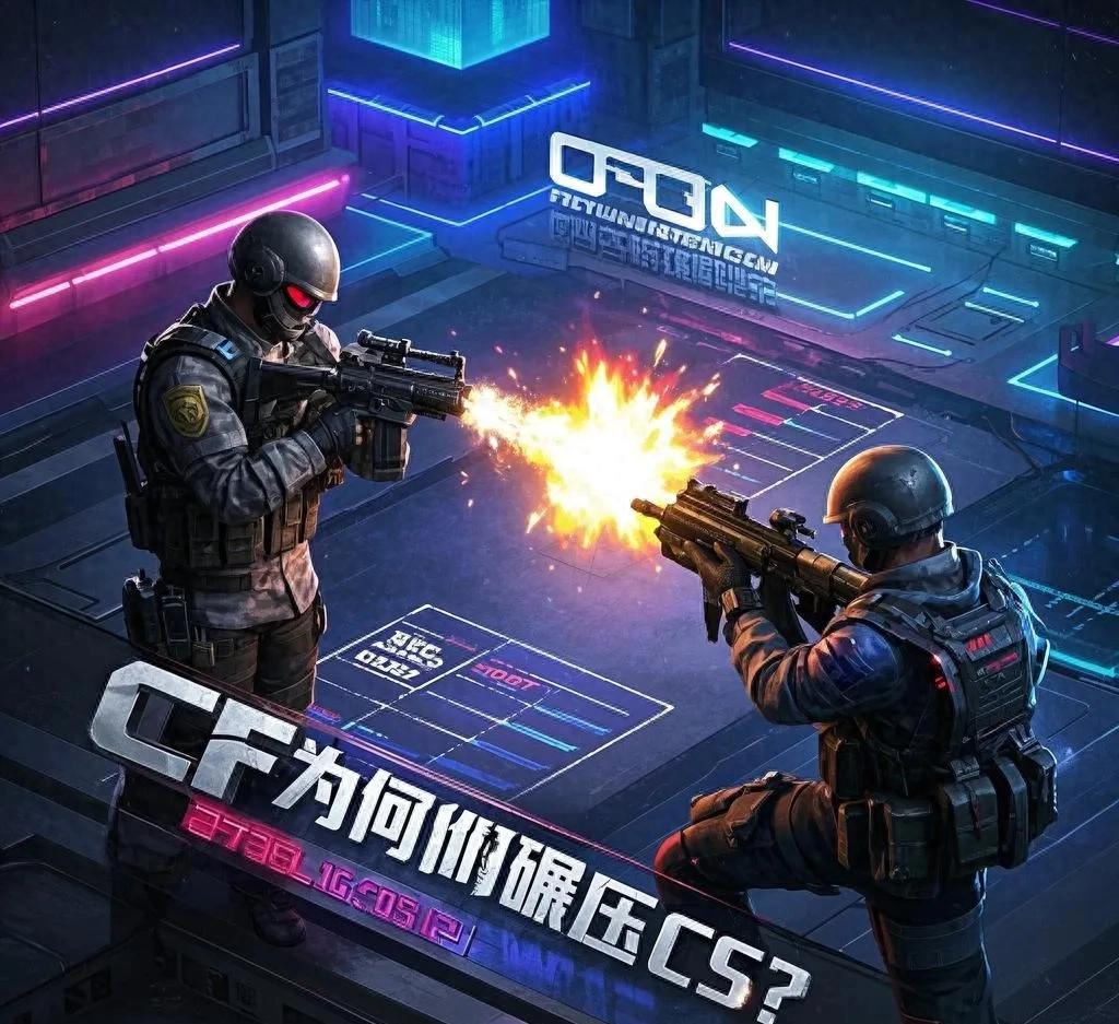 穿越火线大游戏_CS与CF市场差异分析_穿越火线腾讯运营