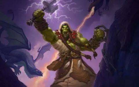 炉石传说:要你命3000嗜血萨,一波带走对手 炉石传说:要你命3000嗜血萨,一波带走对手