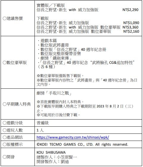 信长之野望新生 with 威力加强版军团战略 城用途 事件会战_信长之野望人物