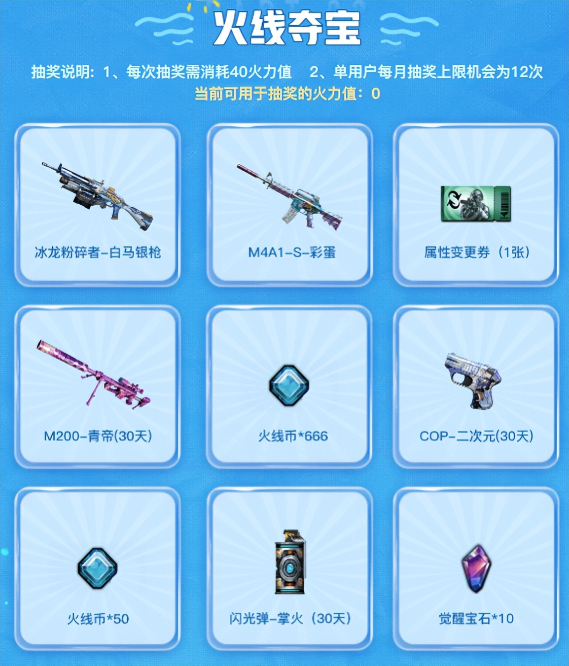 穿越火线嘉年华萌杀补给库福利_穿越火线嘉年华无条件领萌杀系列大礼包_cfm4a1-custom