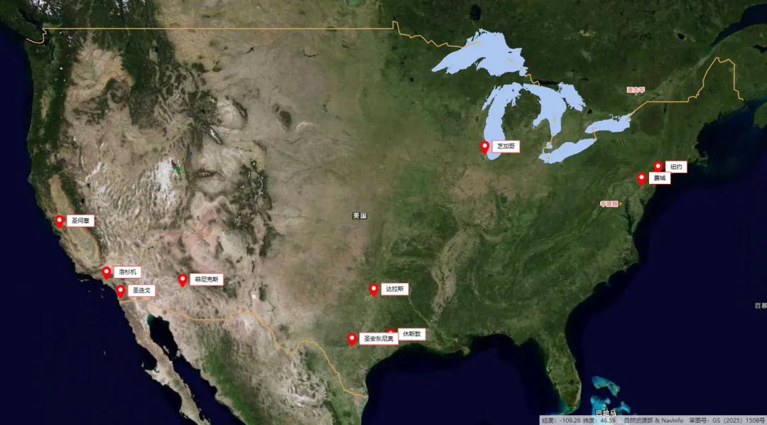 美国城市人口排名前10_美国人口最多的10个城市_美国前十大城市排名