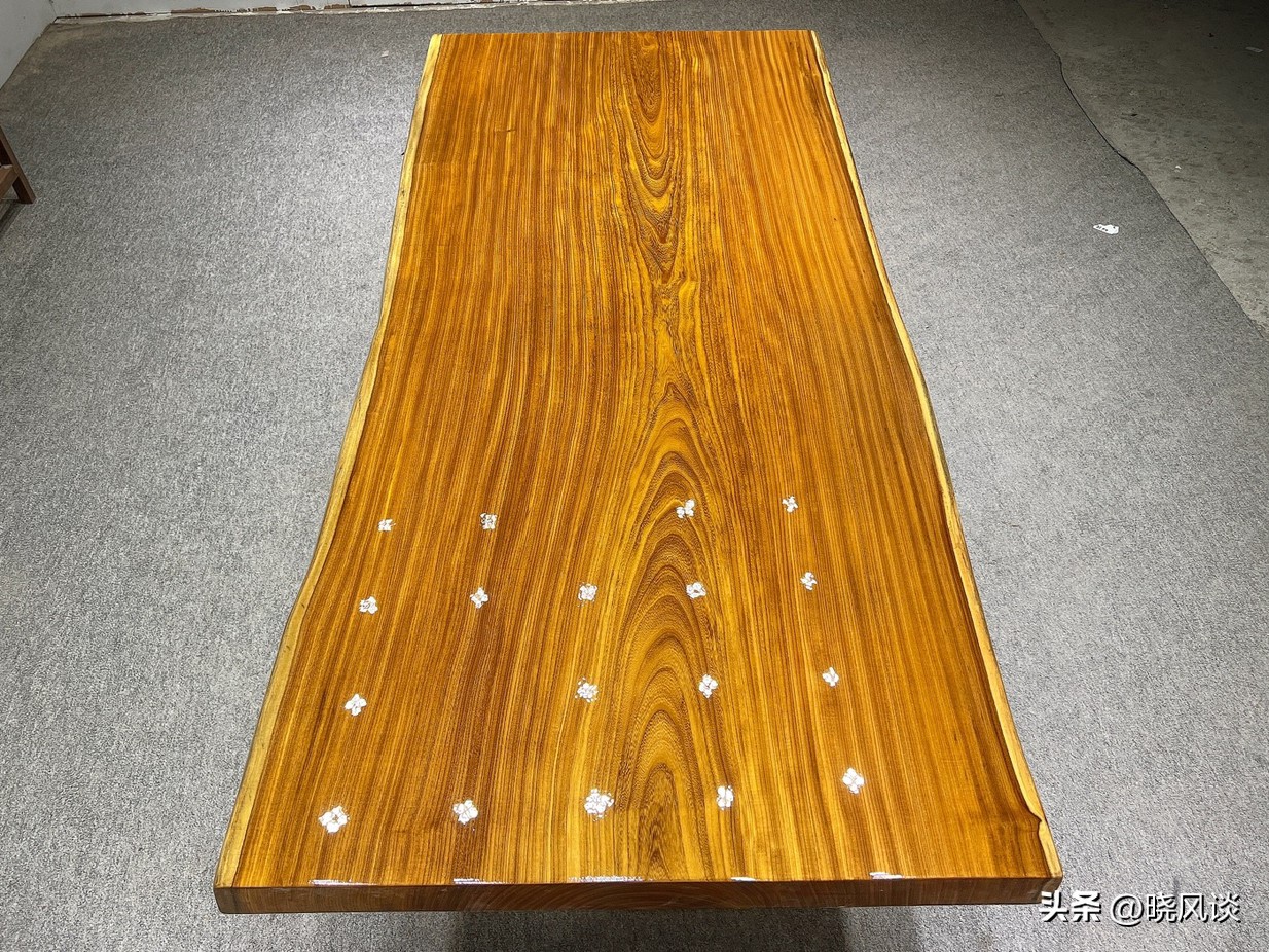 巴花大板什么纹路最贵_巴花大板桌_实木大板桌