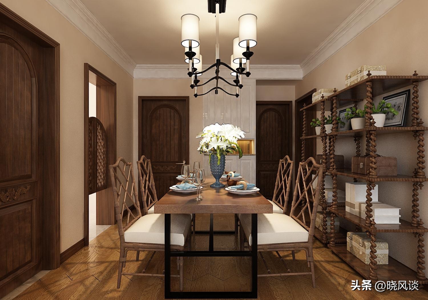 实木大板桌_巴花大板桌_巴花大板什么纹路最贵